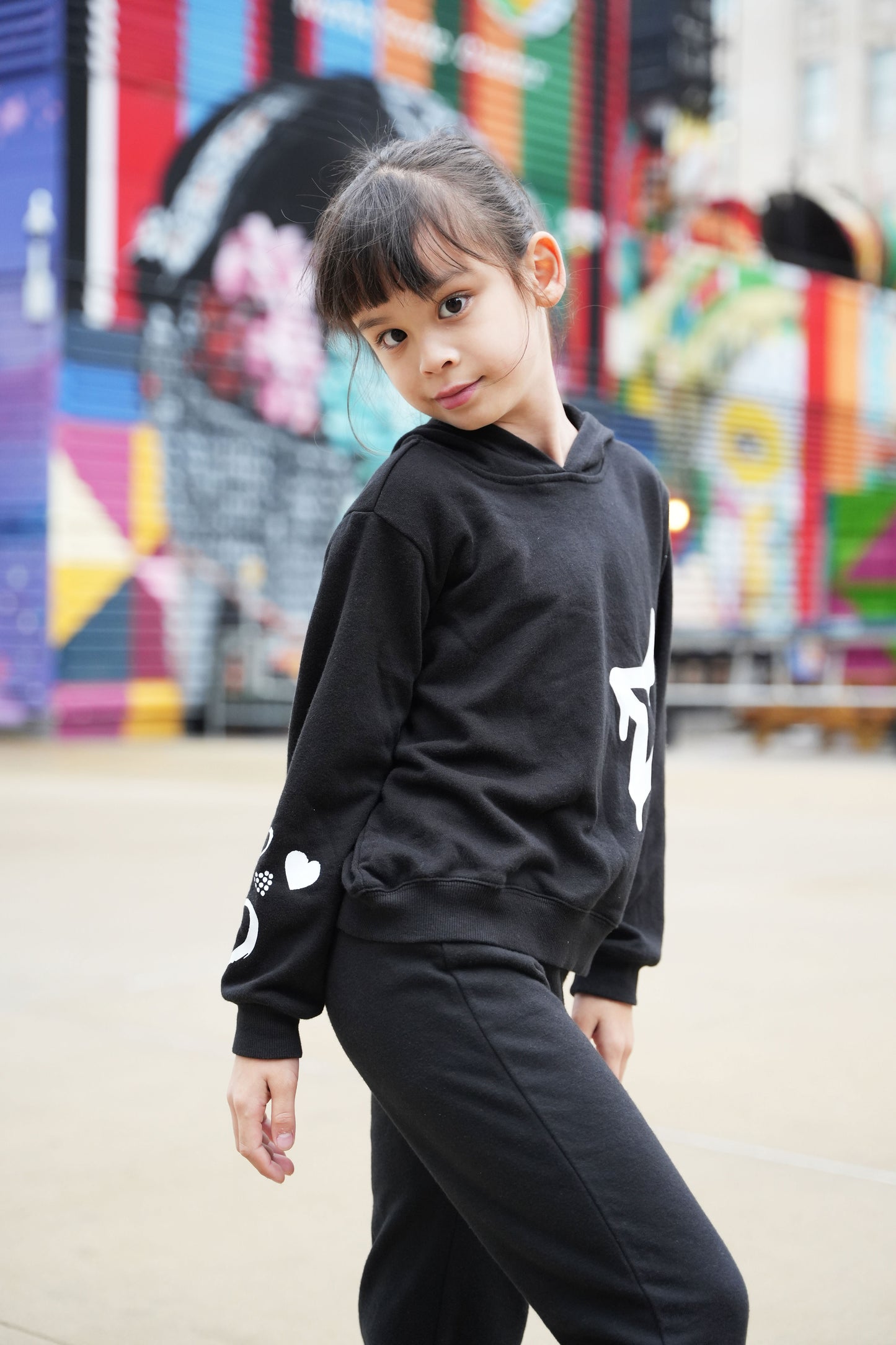 Painted Star Kids' Hoodie Jogger Set