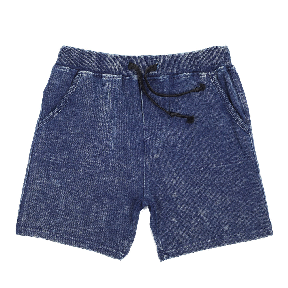 Overdyed Baby French Terry Pull-On Short