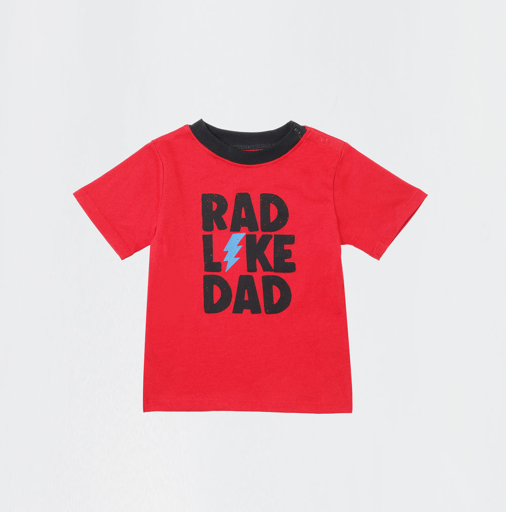 Funky Boys Red Dad Graphic Tee