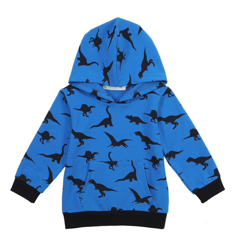 Dino Printed French Terry Hoodie