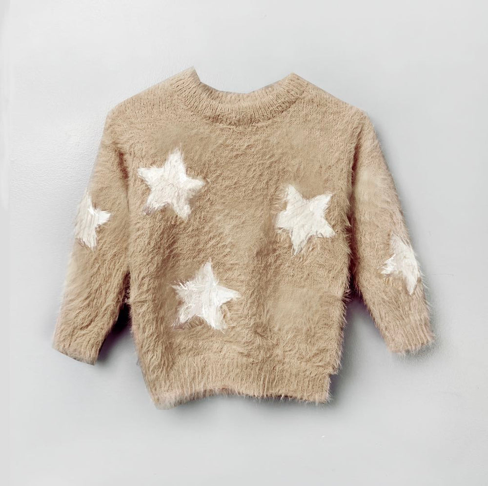 Star Eyelash Sweater